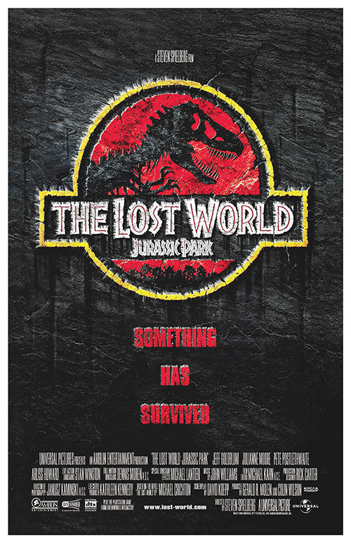 The Lost World: Jurassic Park (1997) movie poster 11x17