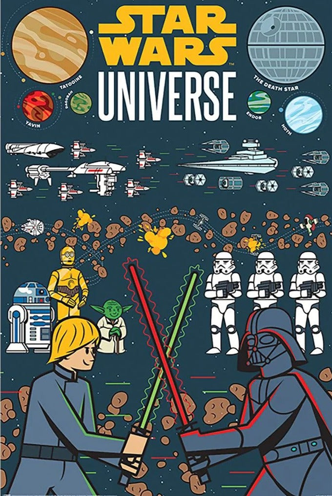 Star Wars (1977) movie poster 24x36