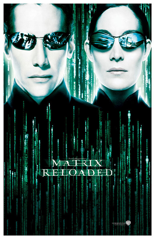 The Matrix Reloaded (2003) movie poster 11x17