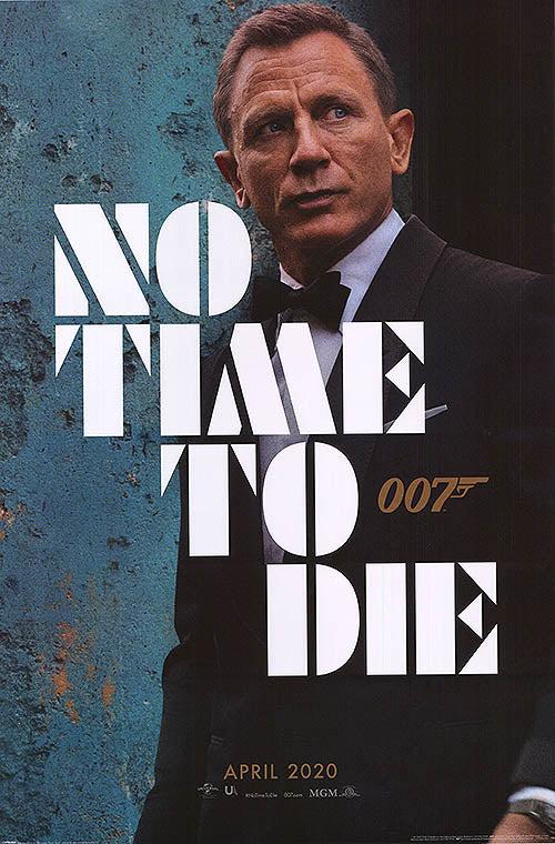 No Time to Die (2021) movie poster 24x36