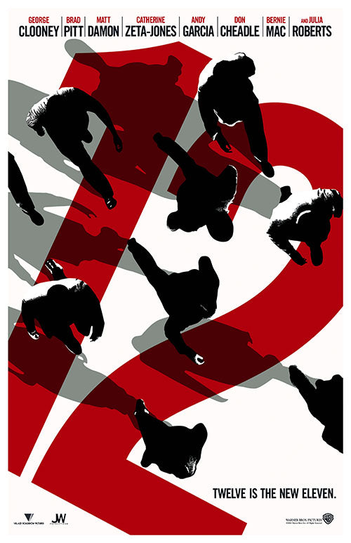 Ocean's Twelve (2004) movie poster 11x17