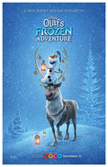 Olaf's Frozen Adventure (2017) movie poster 11x17