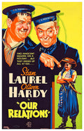Our Relations (1936) movie poster 11x17