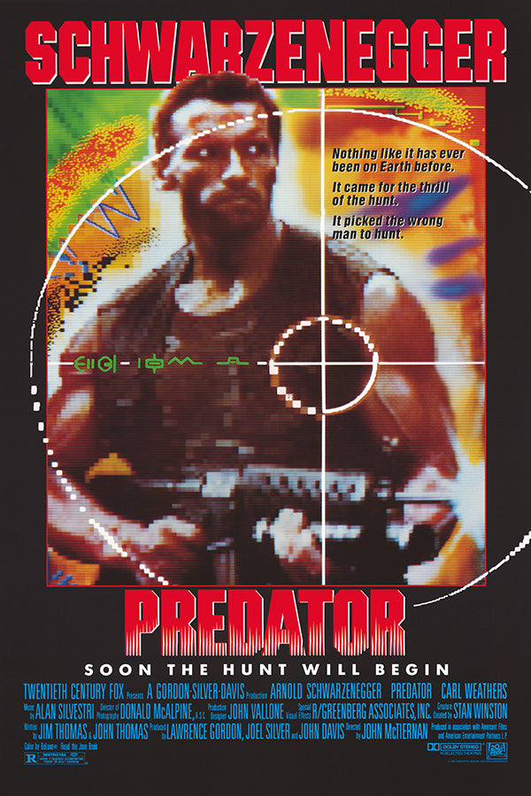 Predator (1987) movie poster 24x36