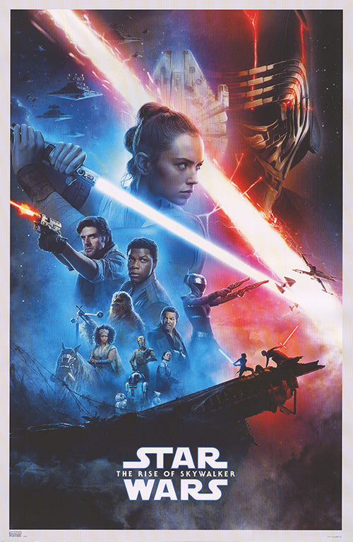 Star Wars: The Rise of Skywalker (2019) movie poster 22.25x34