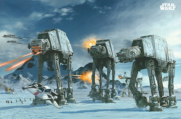 The Empire Strikes Back (1980) movie poster 36x24