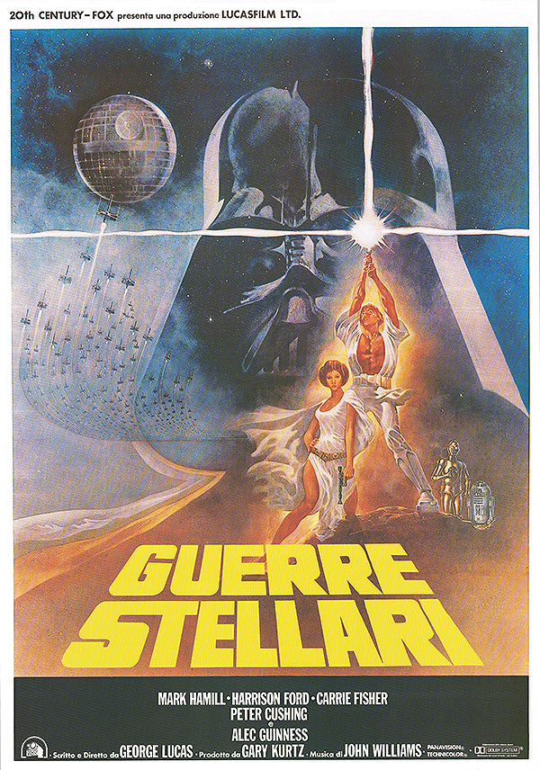 Star Wars (1977) movie poster 27.5x39.5