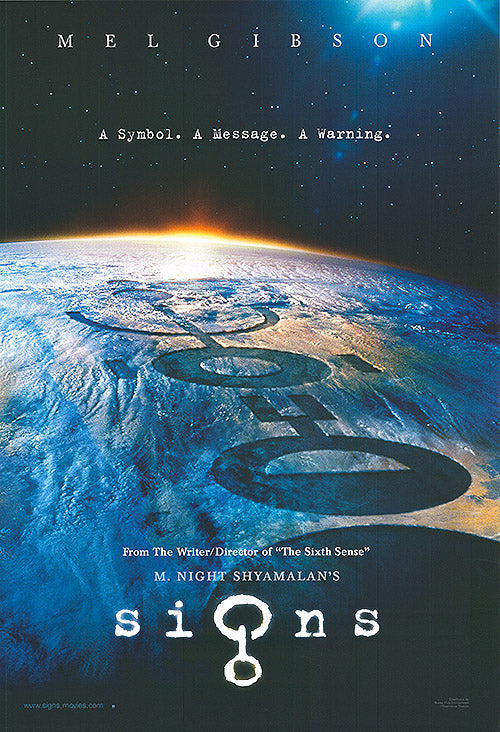 Signs (2002) movie poster 26.75x38.5