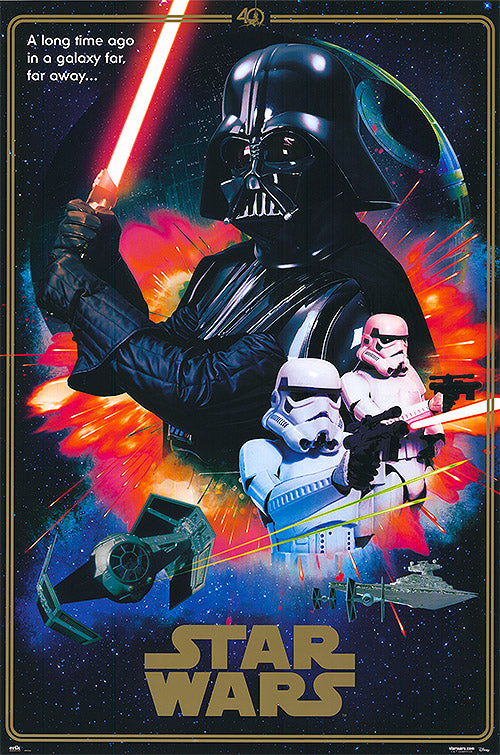 Star Wars (1977) movie poster 24x36