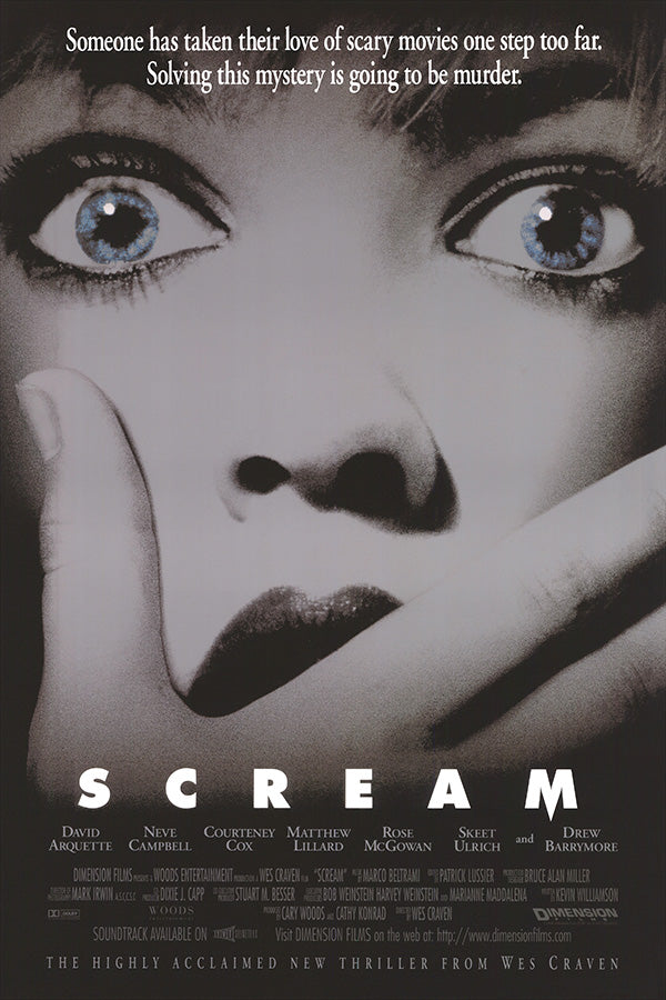 Scream (1996) movie poster 24x36