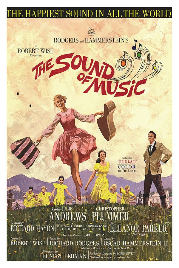 The Sound of Music (1965) movie poster 24x36
