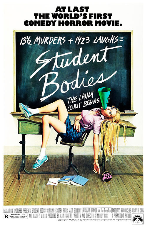 Student Bodies (1981) movie poster 11x17