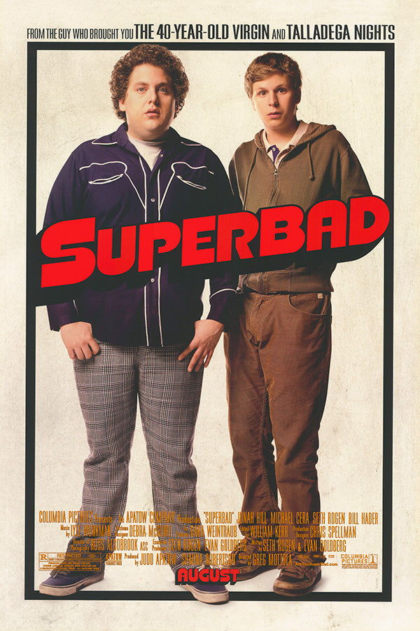 Superbad (2007) movie poster 24x36