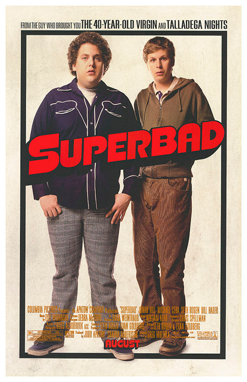 Superbad (2007) movie poster 11x17