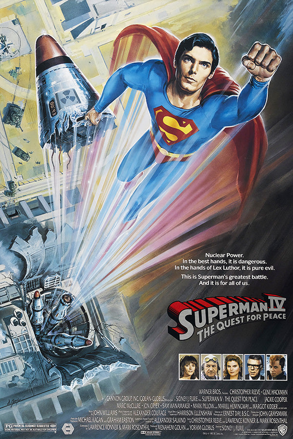Superman IV: The Quest for Peace (1987) movie poster 24x36