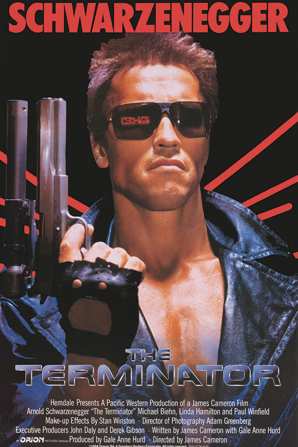 The Terminator (1984) movie poster 24x36