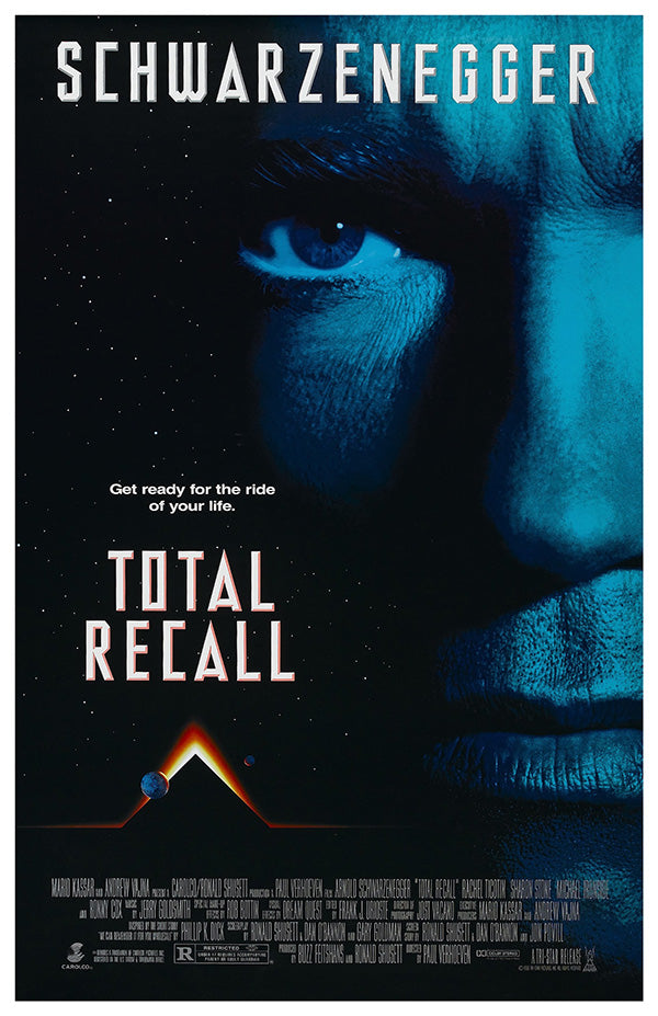 Total Recall (1990) movie poster 11x17