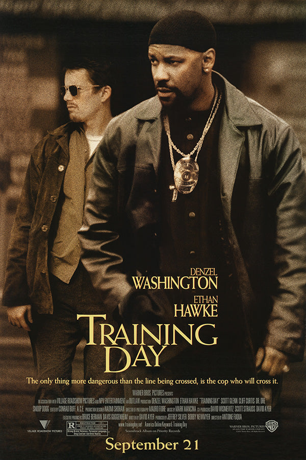 Training Day (2001) movie poster 24x36
