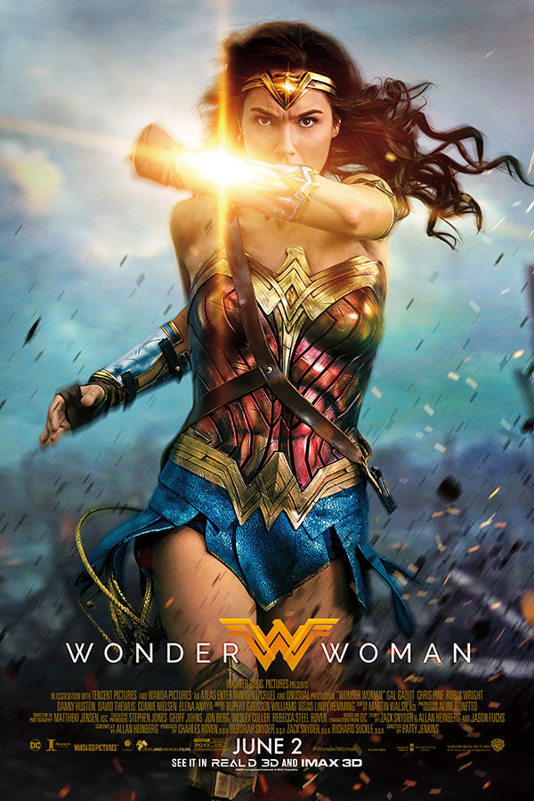 Wonder Woman (2017) movie poster 24x36